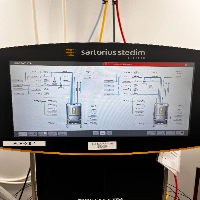 Sartorius BIOSTAT STR Single-Use Bioreactor w/ 50L and 200L Bag Holders image 3